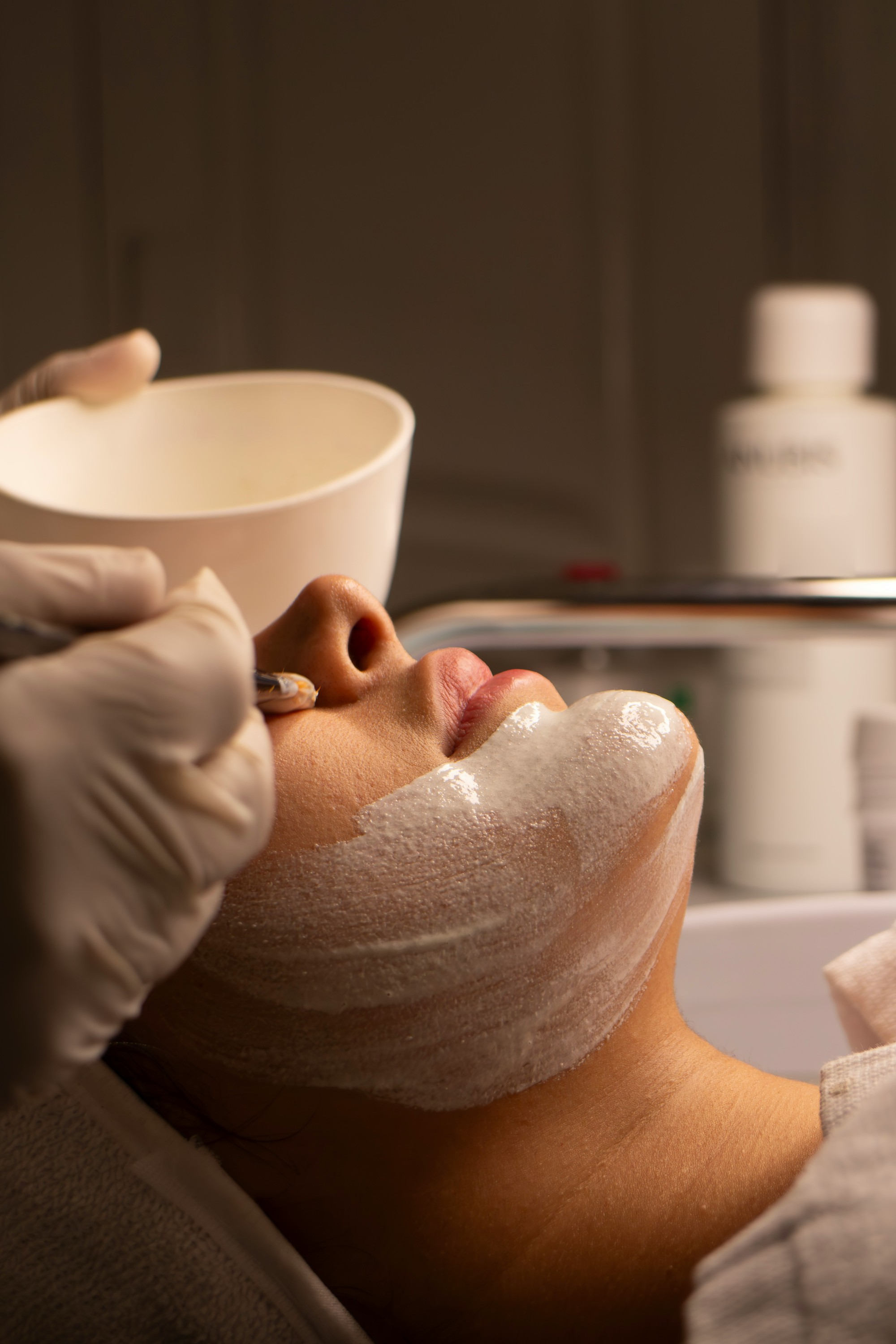 Facial mask treatment